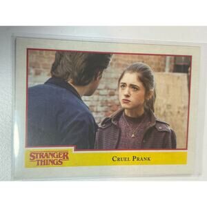 2018 Stranger Things Season 1 Trading Card #77 Cruel Prank